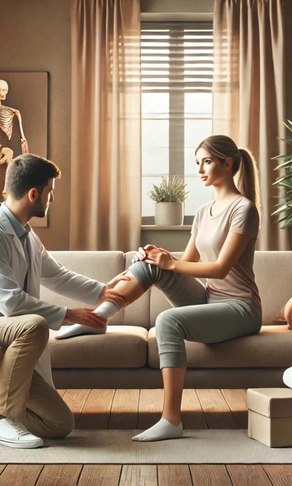 Calf Pain Physiotherapy at Home Services